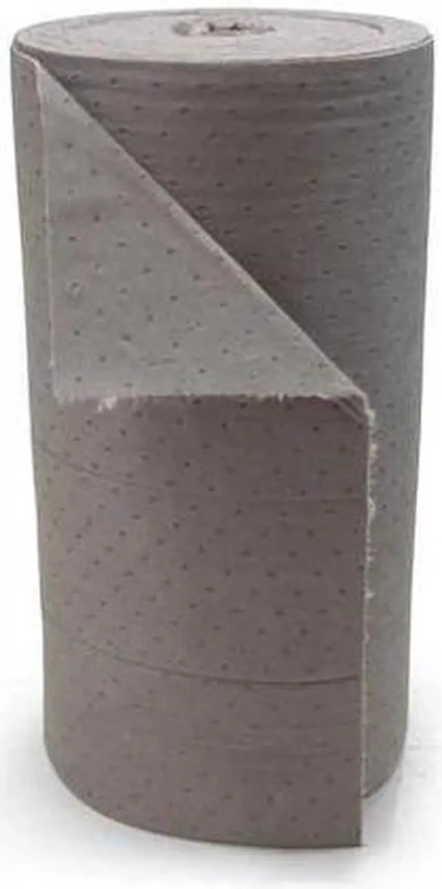 Main image of BRADY RFDP328DP Sorbent Roll, 55 gal, 28 1/2 in x 150 ft, Universal, White,