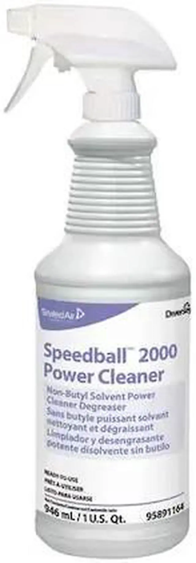 Alt view image 4 of 9 - Diversey 5891164 Speedball 2000 Heavy-Duty Cleaner, Citrus, Liquid, 1qt. Spray Bottle
