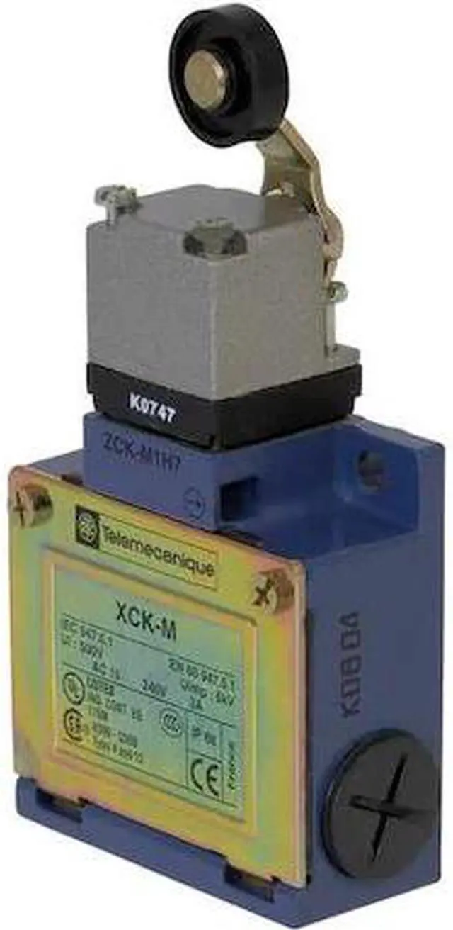 Alt view image 2 of 2 - TELEMECANIQUE SENSORS XCKM115H7 Limit Switch, Roller Lever, Rotary, 1NC/1NO,
