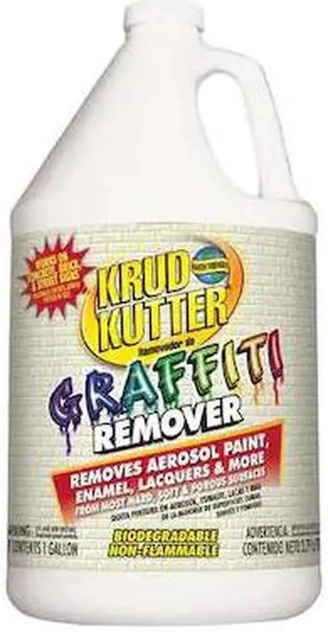 Alt view image 3 of 9 - KRUD KUTTER GR012 Graffiti Remover,1 gal.