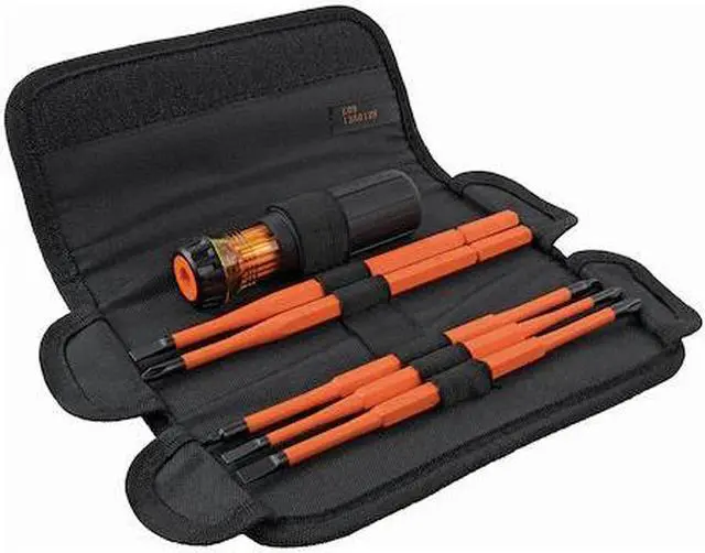Main image of KLEIN TOOLS 32288 8-in-1 Insulated Interchangeable Screwdriver Set