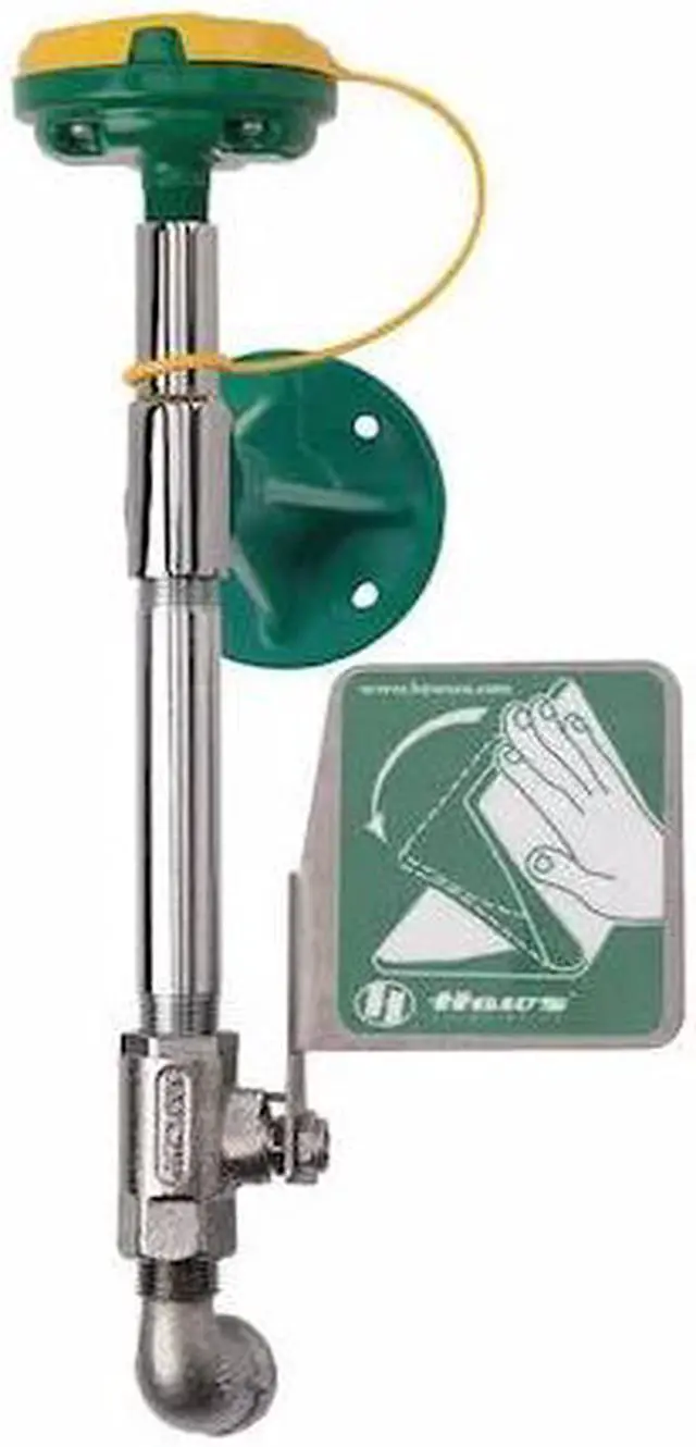 Alt view image 2 of 3 - HAWS 7324 Plumbed Eyewash, Wall Mount, Plumbed, 13 in H., 5 in W