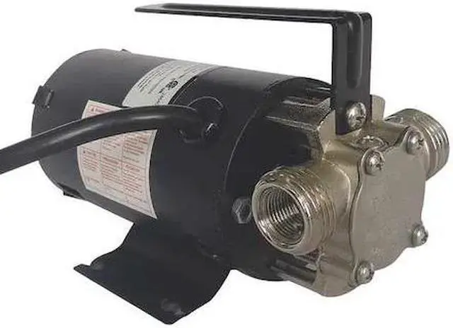 Alt view image 2 of 2 - DAYTON 5UXL9 115V AC Utility Pump, 37.3 ft of head Max head, MGHT Intake