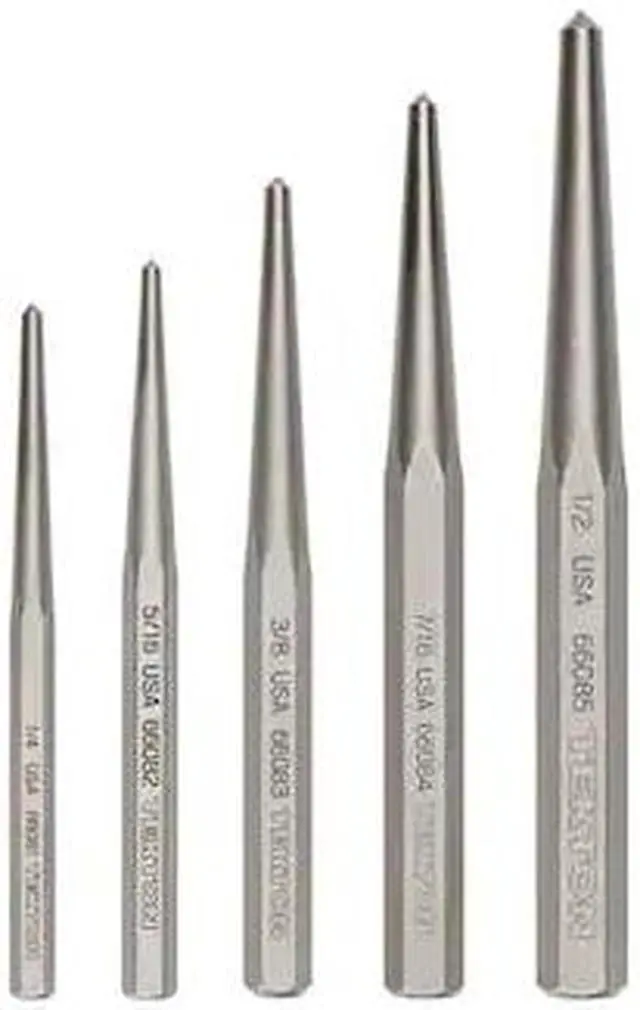 Main image of TEKTON PNC95002 Center Punch Set, 5-Piece (1/4-1/2 in.)