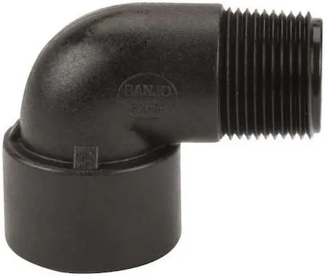 Alt view image 3 of 3 - ZORO SELECT SL100-90 1" FNPT x MNPT 90 Degree Street Elbow Sch 80