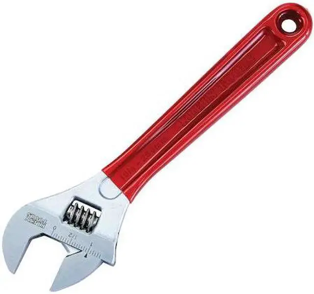 Alt view image 5 of 9 - Klein D507-10 10-Inch Plastic-Dipped Extra Capacity Adjustable Wrench