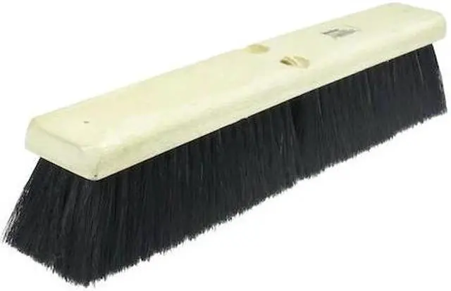 Main image of Weiler Tampico Medium Sweep Brushes, 18 in Hardwood Block, 3 in Trim - 1 EA (804-42007)