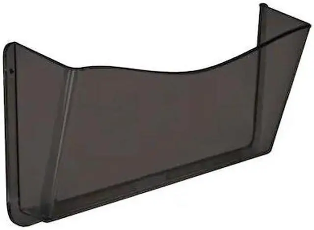 Main image of AZAR DISPLAYS 250035-SMK Dark Gray/Smoke Colored Single Pocket Wall File,