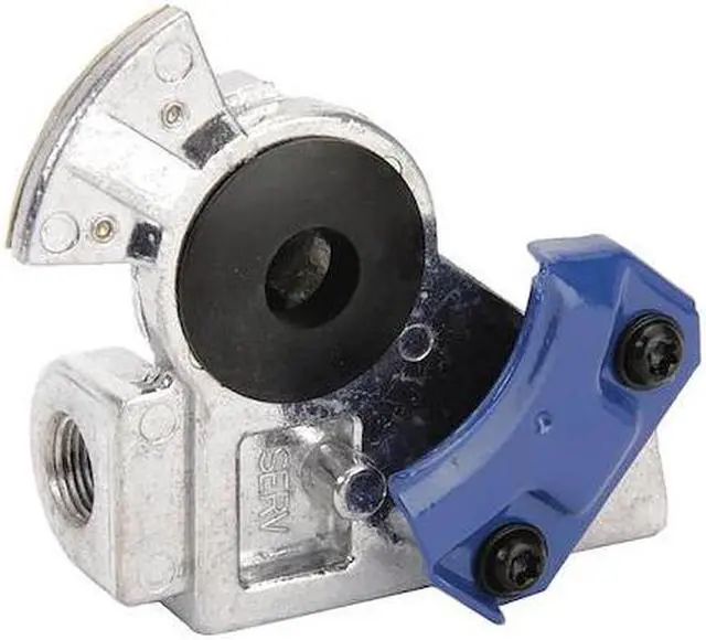 Alt view image 2 of 2 - VELVAC 035092 Gladhand,38 deg.,3/8 in. Port,Blue