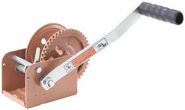 Main image of DUTTON-LAINSON DLC1400 Ratcheting Winch,Spur,No Brake,1400 lb.