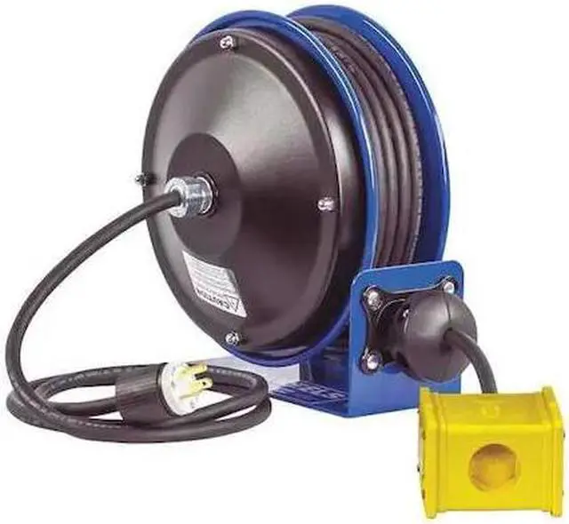 Alt view image 16 of 20 - COMPACT POWER CORD REEL-12/3 X 30' QUAD IND