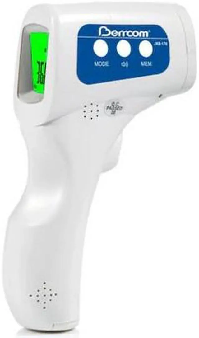 Alt view image 10 of 10 - Infrared Thermometer Forehead Non-contact for Body & Ear Temperature Measurement - Fast Reading LCD Display & Memory Function