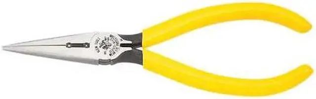 Main image of KLEIN TOOLS D203-6H2 Pliers, Needle Nose Side-Cutters, Stripping, 6-Inch