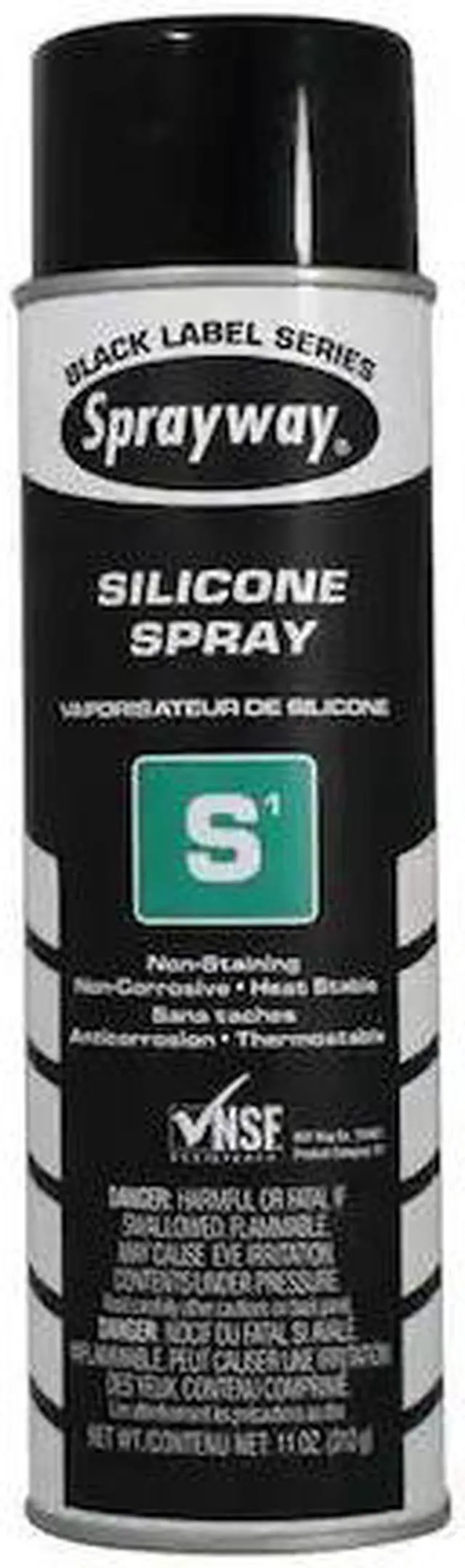 Alt view image 2 of 2 - Sprayway Lubricant, -5°F, Silicone, 20 oz. Aerosol Can   SW292