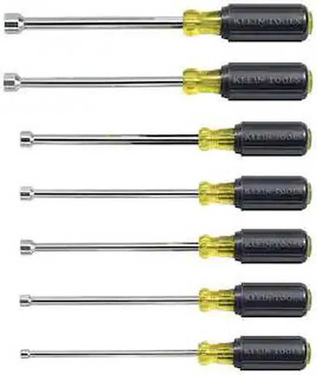 Alt view image 2 of 19 - Klein Tools 409-647 Cushion Grip Nut Driver- Screwdriver