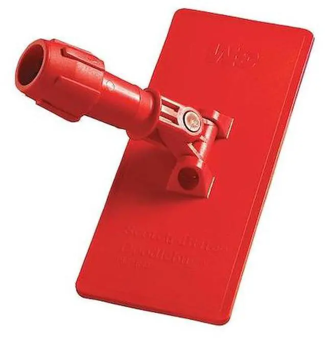 Alt view image 7 of 9 - 3M 08542 Doodlebug Threaded Pad Holder Kit, For 4 5/8 x 10 Pads, Orange, 4/Carton, 1 Carton