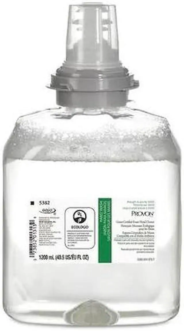 Main image of PROVON 5382-02 1200 ml Foam Hand Soap Refill Cartridge, PK 2