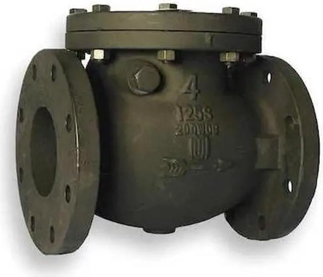 Main image of MILWAUKEE VALVE 2974-M 4 4" Flanged Cast Iron Swing Check Valve