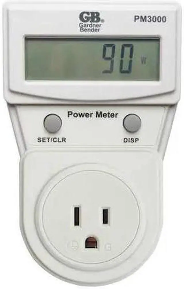 Alt view image 2 of 4 - Gardner Bender Energy Management Device, 8" D, 125VAC, LCD  PM3000