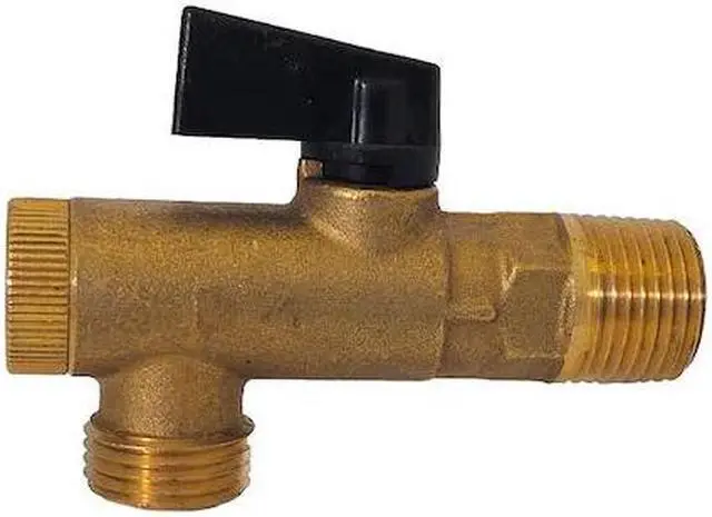 Alt view image 2 of 2 - SPEEDAIRE 13X540 Brass Filter Ball Valve,Ang.,MNPT,1/4 In