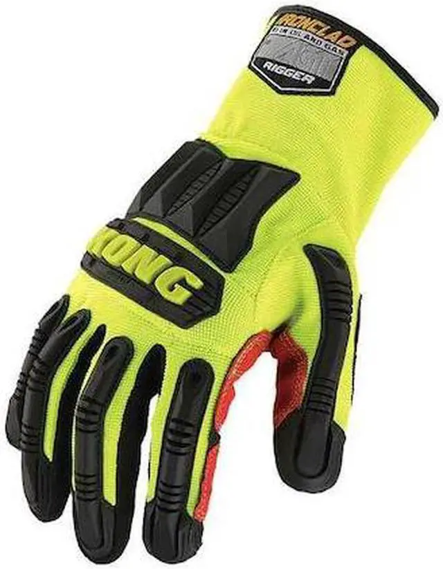 Alt view image 2 of 2 - KONG KRIG-07-XXXL KONG(R) Mechanics Gloves, Synthetic Leather Palm, Nylon,
