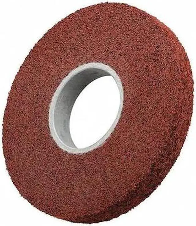 Main image of SCOTCH-BRITE 7100000490 Convolute Whl,Metal Finish,8x1x3,MED,PK3