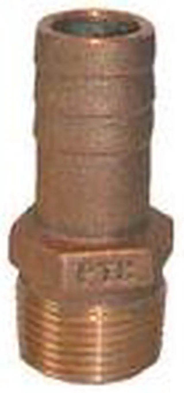 Main image of GROCO PTH-4000 PTH Bronze Standard Flow Pipe-To-Hose Adapter With NPT Thread