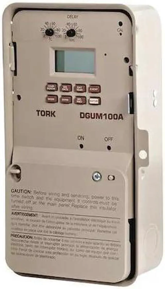 Main image of TORK DGUM100A Electronic Timer,7/365 Days,SPDT Momen