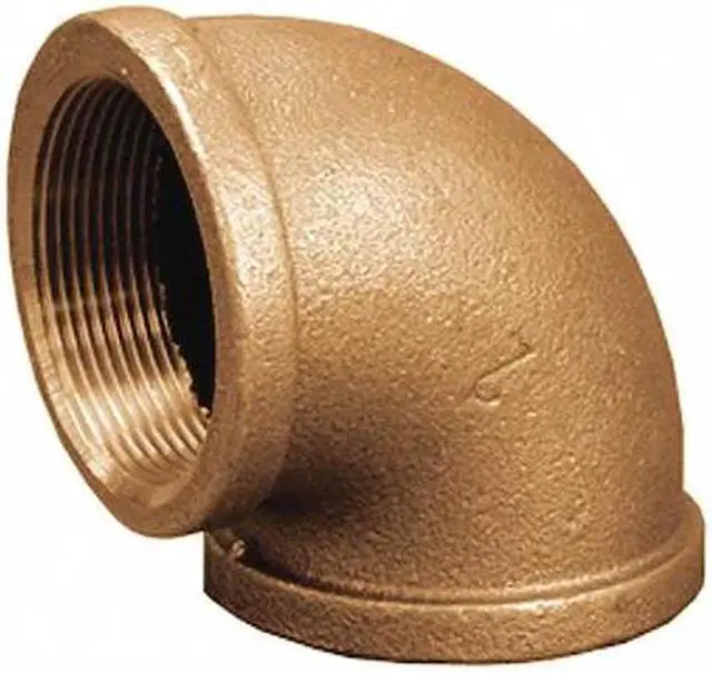 Main image of JONES STEPHENS B74006LF Bronze Elbow,Lead Free,1",90 deg.