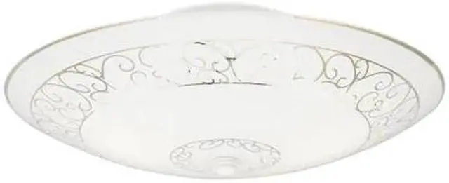 Main image of WESTINGHOUSE 6620600 Two-Light Indoor Semi-Flush-Mount Ceiling Fixture White