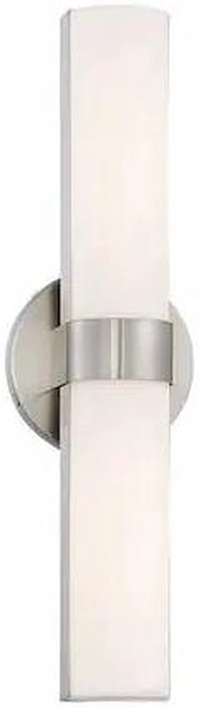 Main image of NUVO 62-732 Bond Double 17-1/2 in. LED Vanity White Acrylic Lens Brushed