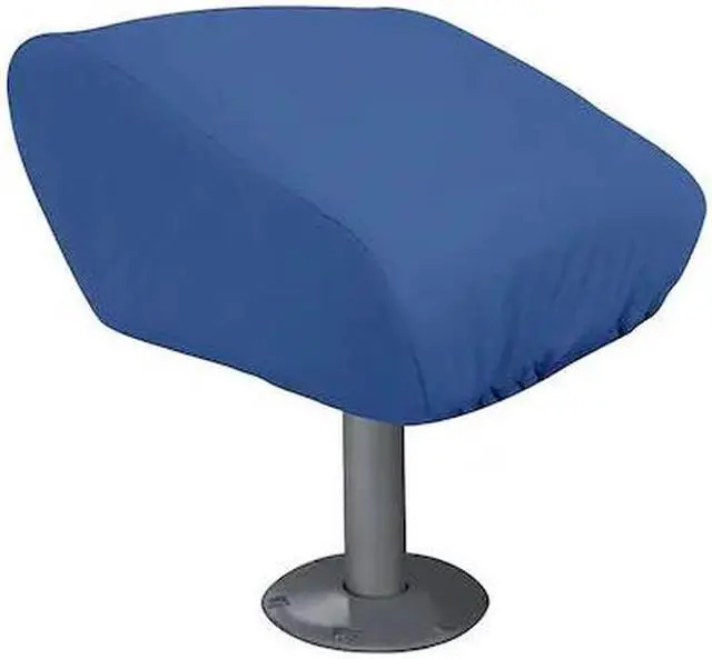 Alt view image 4 of 5 - Taylor Made Folding Pedestal Boat Seat Cover - Rip/Stop Polyester Navy
