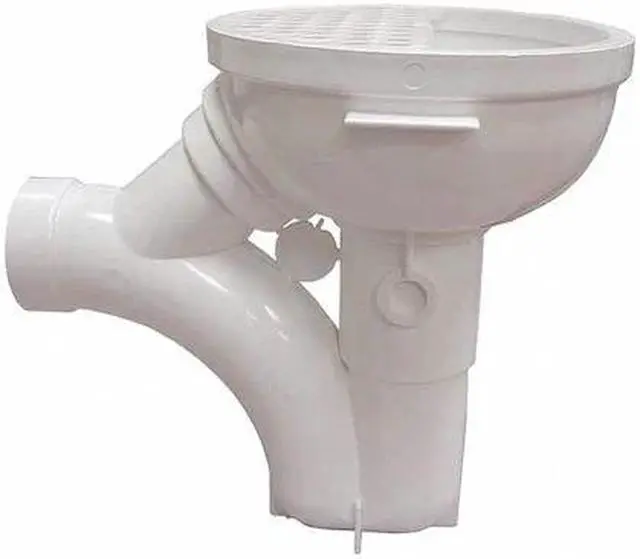 Alt view image 2 of 2 - Jones Stephens D50-200 2-Inch PVC Floor Drain and Trap