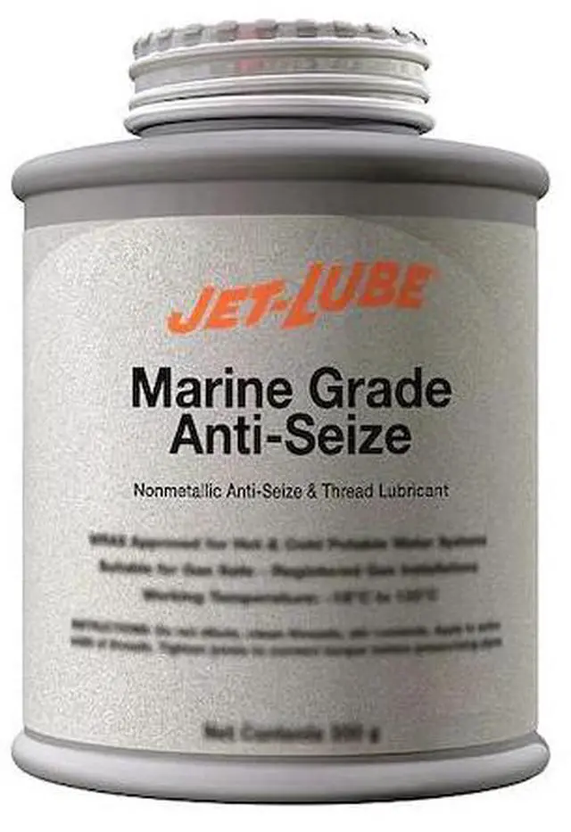 Alt view image 2 of 3 - JET-LUBE 49704 Anti Seize Compound,Marine,16 oz,Can