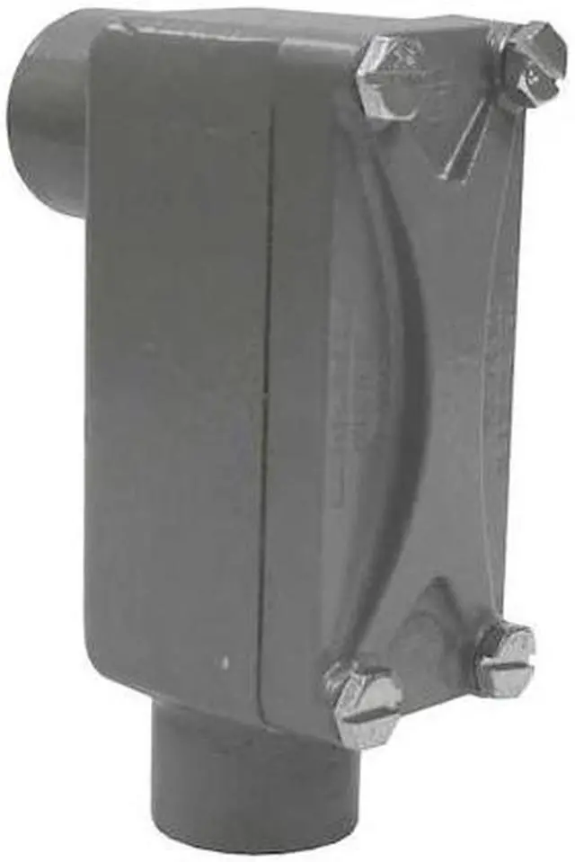 Alt view image 3 of 3 - HUBBELL KILLARK XLB-1 Conduit Outlet Body,Aluminum,LB