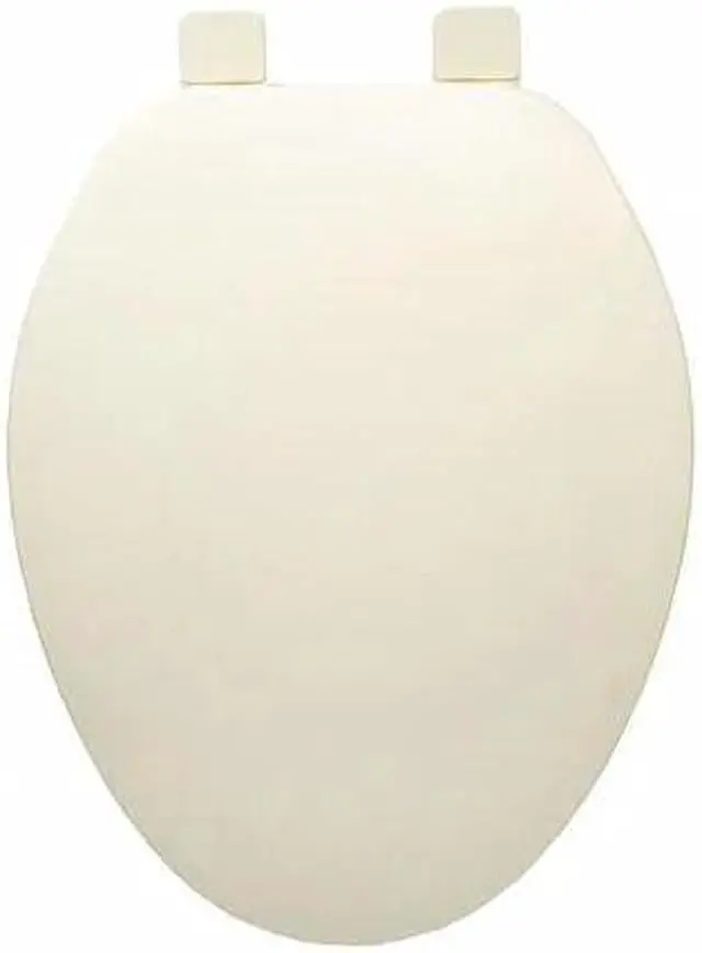 Main image of JONES STEPHENS C101102 Bldr Grd Plstc Toilet Seat,Bscuit,Elngtd With Cover,