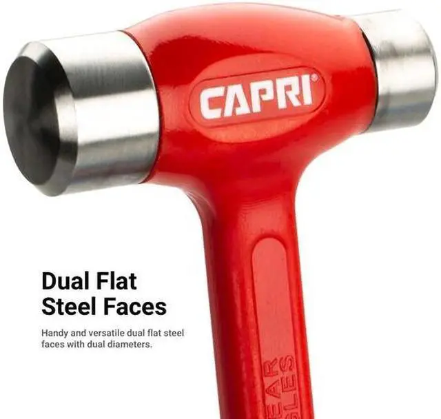 Alt view image 3 of 5 - CAPRI TOOLS CPBPF36 36 oz. Dual Steel Faced Dead Blow Hammer
