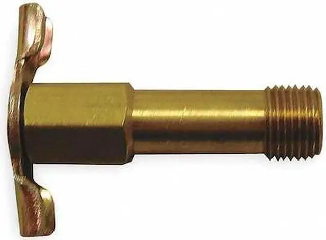 Main image of EATON AEROQUIP 185 Drain Cock,Brass,MNPT,1/8 In
