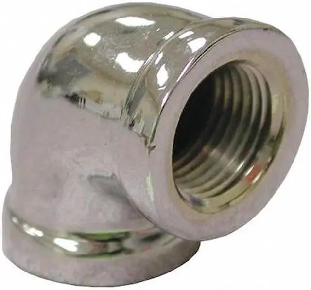 Main image of JONES STEPHENS B50002LF Chrome Plated Bronze Elbow,1/2",90 deg.