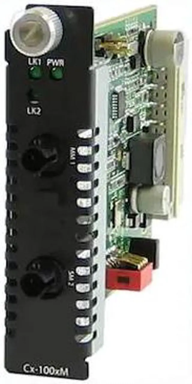 Alt view image 2 of 3 - Perle C-100MM-S1ST20D Transciver/Media Converter