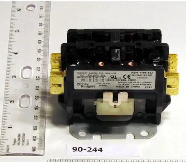 Alt view image 4 of 4 - Emerson Two Pole Contractor, 24 VAC, 30 AMP