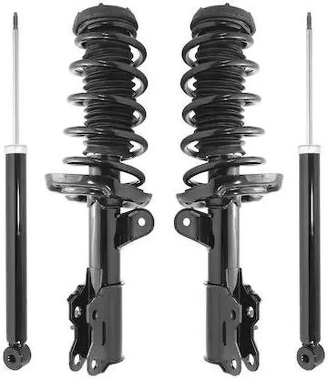 Alt view image 2 of 2 - Unity Automotive 4-11717-251170-001 Fnt & Rr Complete Strut Assembly Shock Kit For 2013-2016 Buick Encore, 2015-2016 Chevrolet Trax