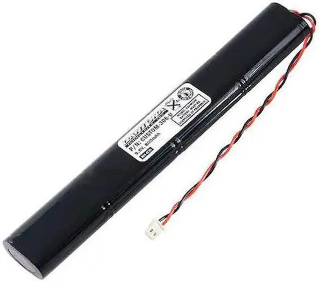 Alt view image 3 of 4 - Dantona CUSTOM-306-U 800mAh Replacement Emergency Light Battery
