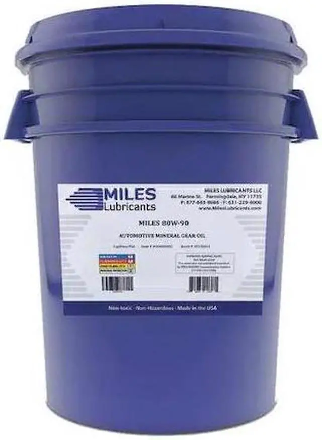 Main image of MILES LUBRICANTS M00600603 5 gal Gear Oil Pail Not Specified ISO Viscosity, Not