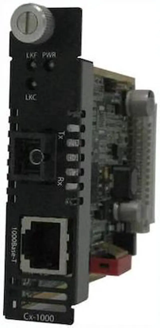 Alt view image 3 of 4 - Perle CM-1000-M1SC05U - Gigabit Ethernet Media Converter Managed Module