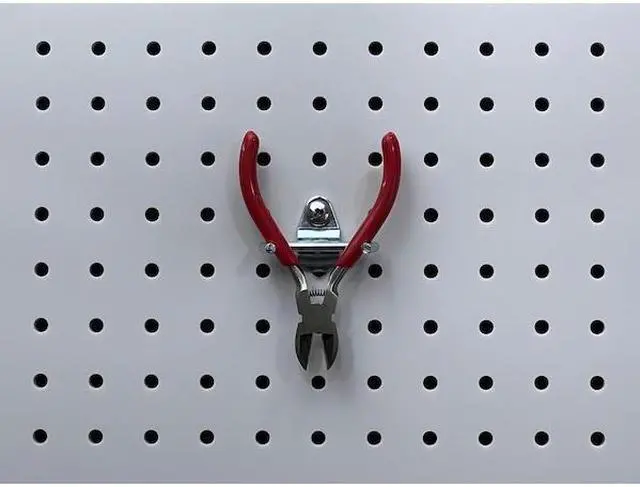 Alt view image 5 of 9 - Triton Products 72100 .75 In. Zinc Plated Steel Pliers Holder .19 In. Dia. for DuraBoard, 10 Pack