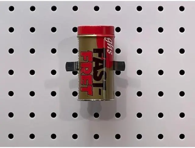 Alt view image 4 of 8 - Triton Products 73107 DuraHook 3/4-Inch to 1-1/4-Inch Hold Range 2-1/8-Inch Projection Annealed Chromate Dipped Steel Extended Spring Clips for DuraBoard or 1/8 Inch and 1/4 Inch Pegboard, 10-Pack