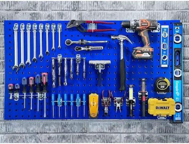 Alt view image 4 of 6 - TRITON PRODUCTS LB2-BKit (2) 24 In. W x 42-1/2 In. H Blue Epoxy 18-Gauge Steel