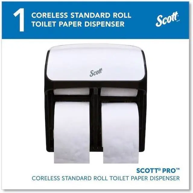 Alt view image 3 of 7 - SCOTT 44517 Pro High Cap Coreless SRB Tissue Dispenser, 11.25x6-5/16x12.75,