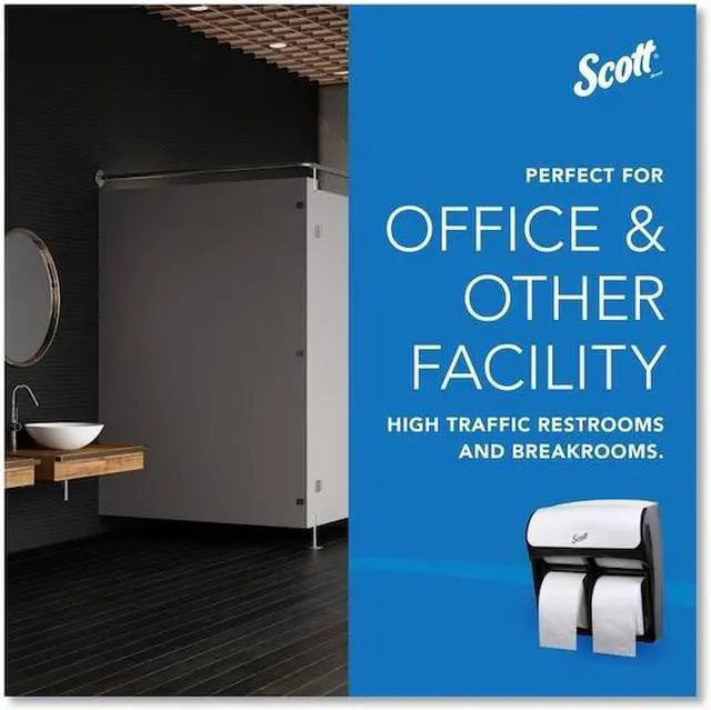 Alt view image 2 of 7 - SCOTT 44517 Pro High Cap Coreless SRB Tissue Dispenser, 11.25x6-5/16x12.75,